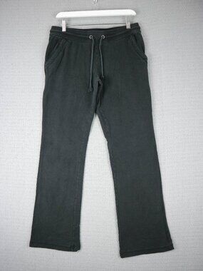 G:21 Straight Cut Flare Faded Black Womens Sweat Pants  VIntage Large